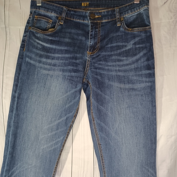 Kut from the Kloth Slouchy Boyfriend  Women's Blue Jeans - Picture 3 of 16